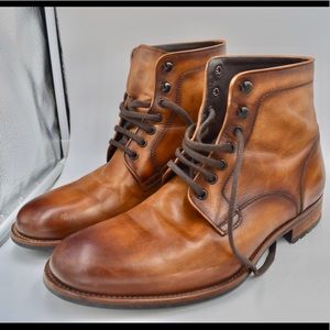 Magnanni Marcelo Cognac Leather Boots
